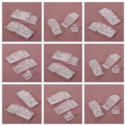 20pcs/lot Clear Acrylic Hinge Lock 41mm/1.6
