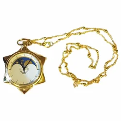 Sailor Moon Necklace Crystal Star Pocket Watch Pendant Necklace For Students Collection Jewelry Gift