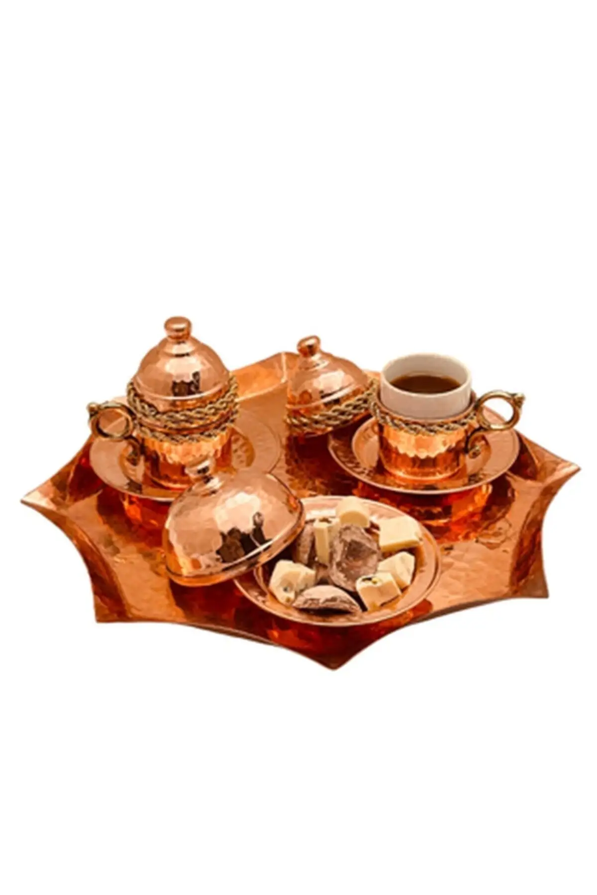 

DOLBOVI 2 Li Gold chain Set tattoo Model star Tepside handmade espresso cup