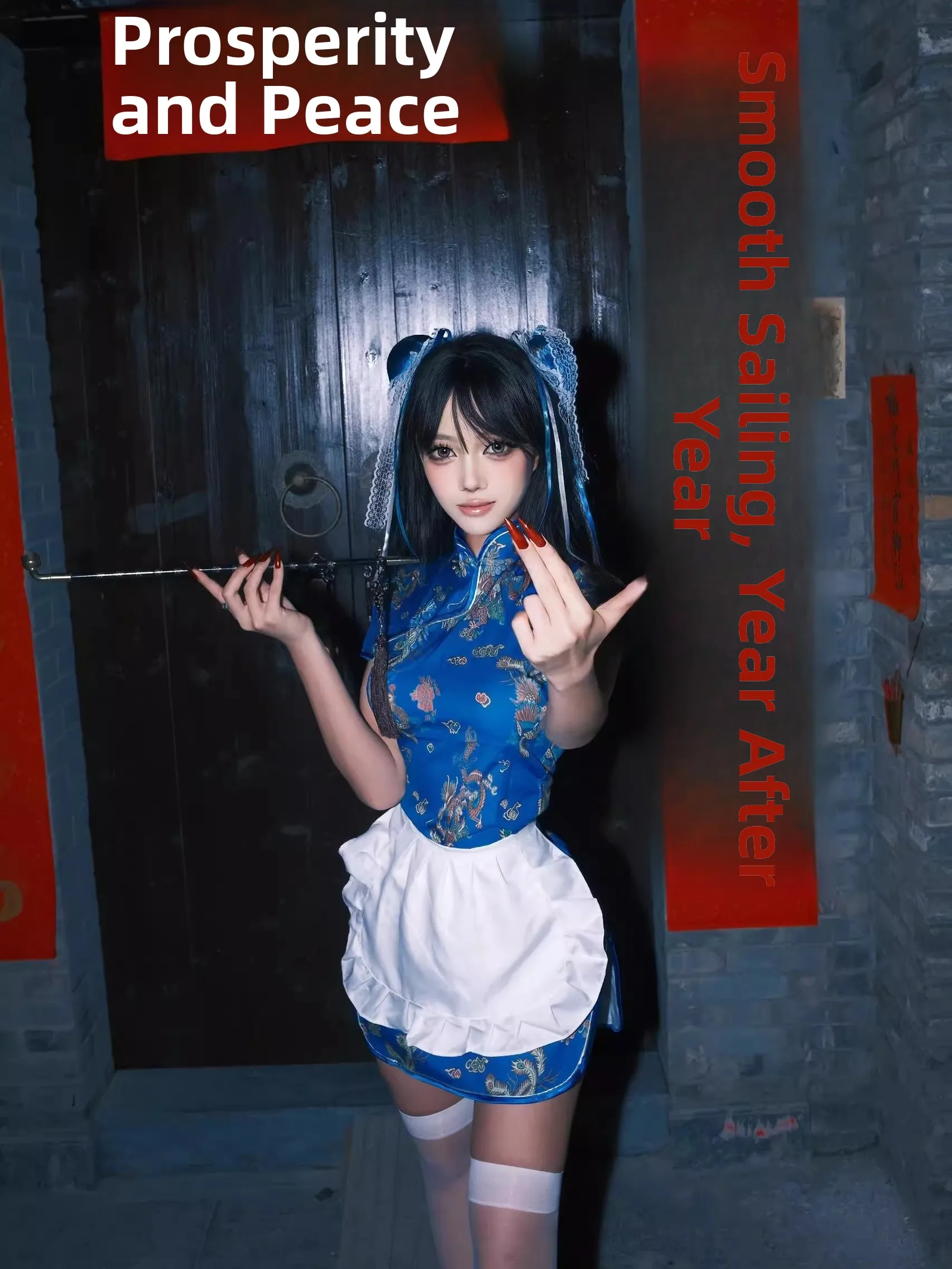 Chiński Dr Loween Cisas Cosplay orm Soft Girl Maid orm ort Sve Daily Wear Inne Materiały