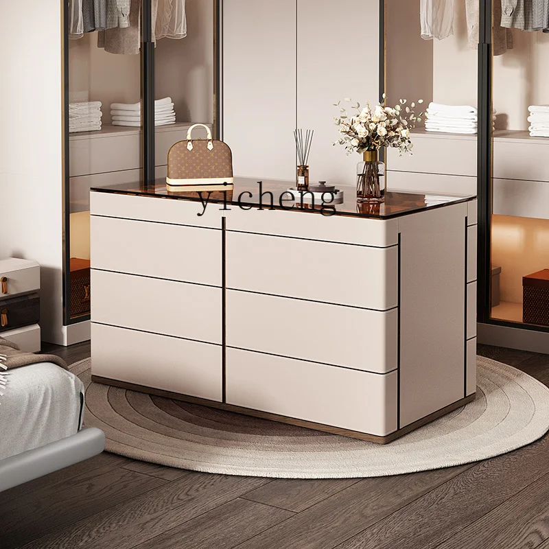 XL Cloakroom Middle Island Cabinet خزانة غرفة النوم عرض تخزين خزانة أرضية متكاملة #3