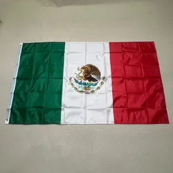 Bandiera del messico 90 x150cm bandiera 3x5 ft appesa bandiera decorata in poliestere di alta qualità