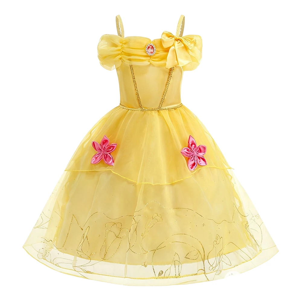 Mädchen Halloween Cosplay Kostüm Prinzessinnenkleid Geburtstagsgeschenk Vestidos Karnevalsparty Kinderkleid – Detail 3