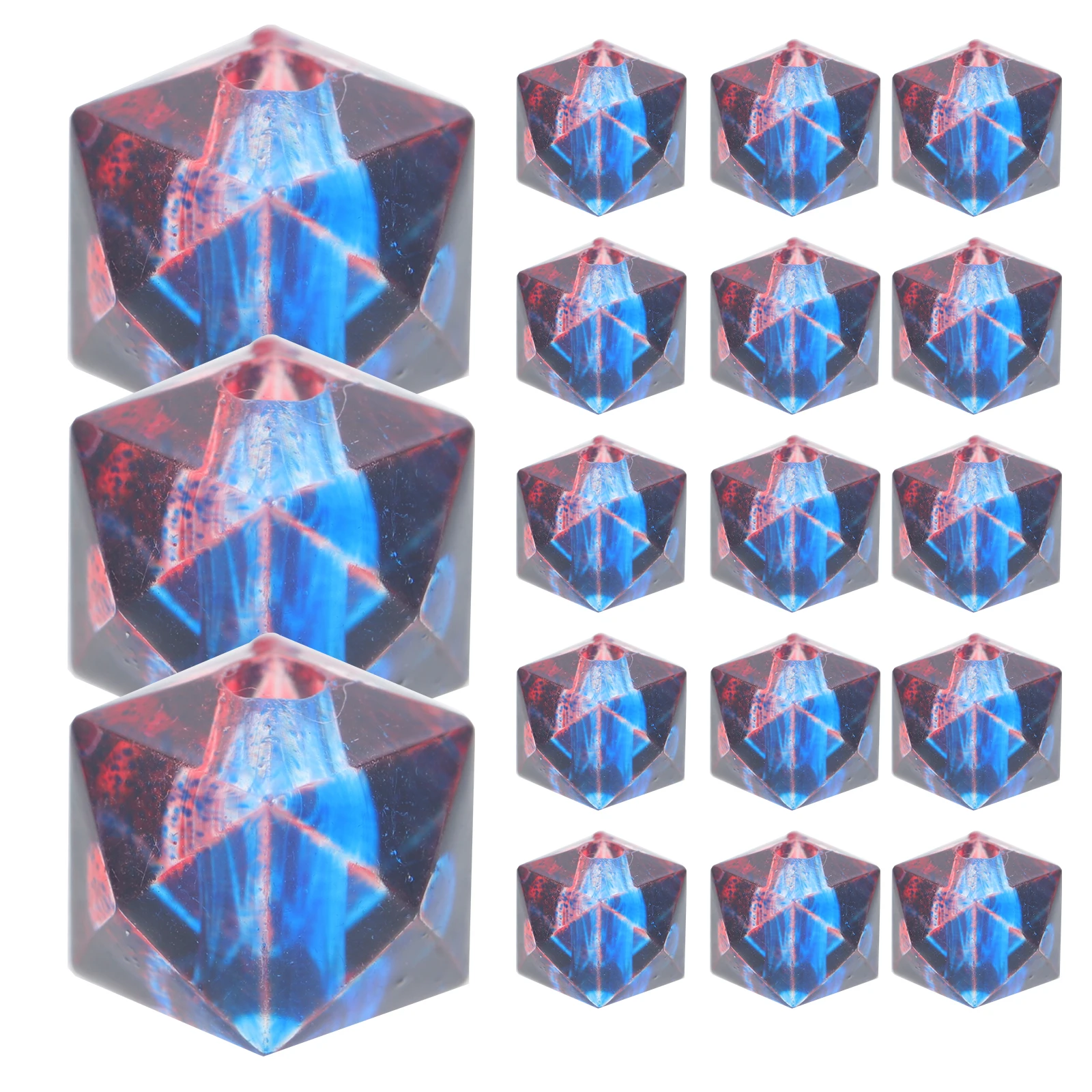 

200Pcs Acrylic Spacer Beads for DIY Crafts Necklace Bracelet Earrings Jewelry Making Accessories Acrylic Beads