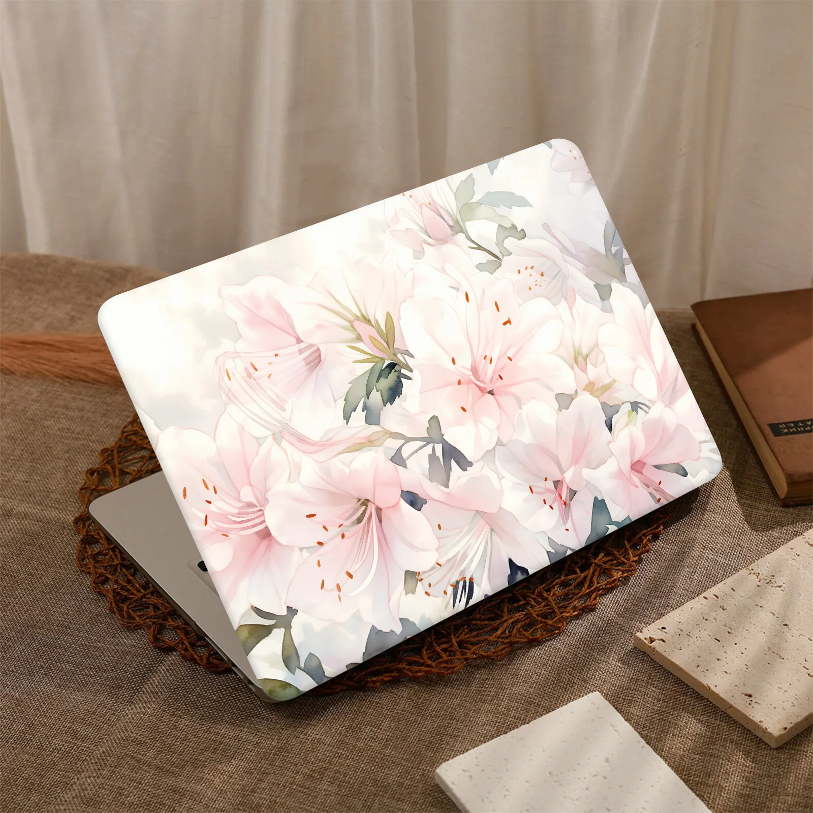 Flower Hard Case For MacBook cover Air Pro 13 14 A2779 A2918 A2337 A2338 M2 M1 M3 Air 13 15 A2681 A2941 A3113 A3114 Pro case 14