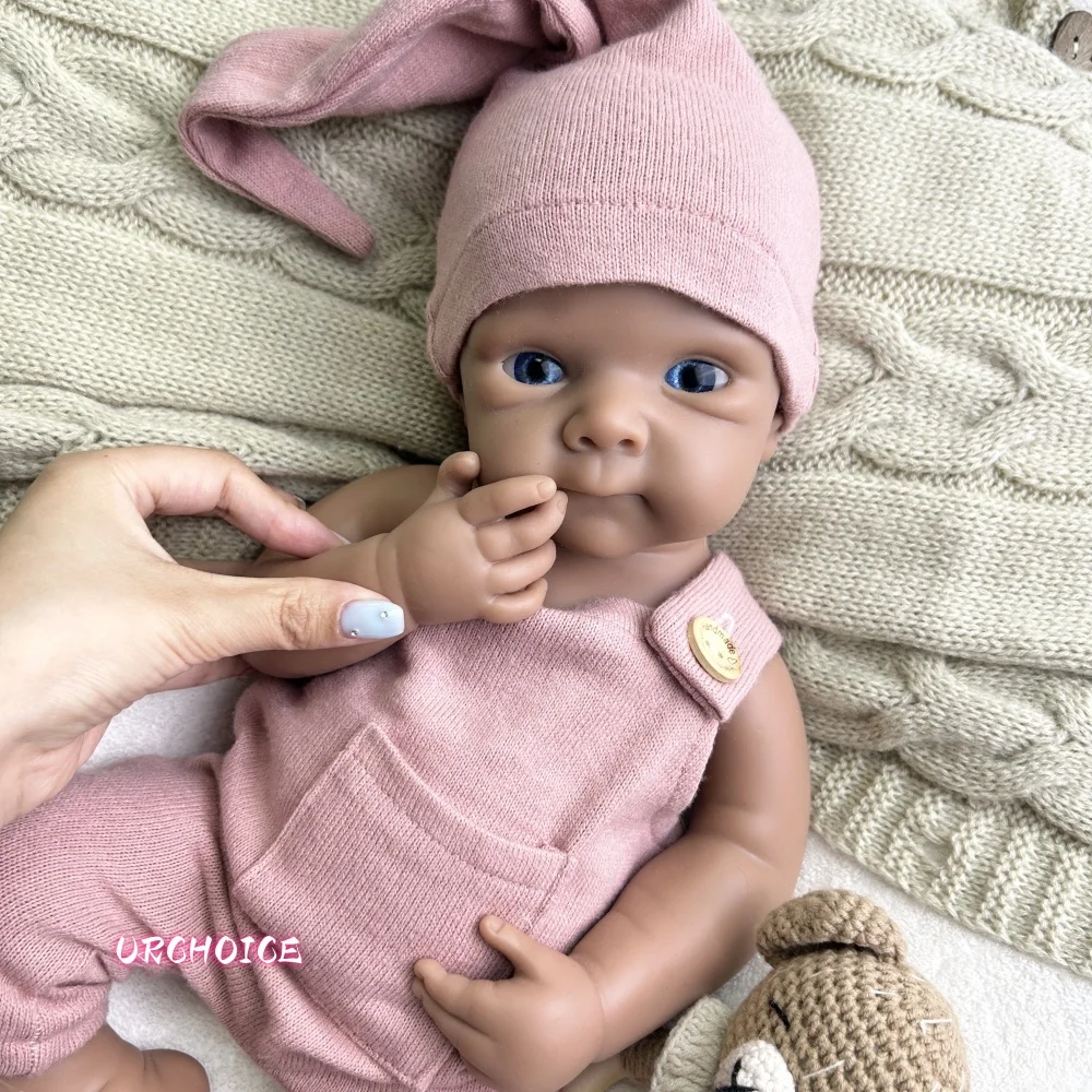 Lavabile 19 pollici Bettie Bebe Reborn Girl Doll con pelle dipinta Soft Touch Fatto a mano Realistico Corpo De Silicone Doll