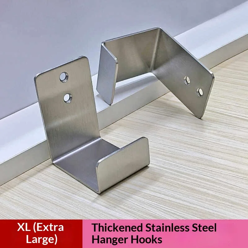 Stainless Tile Special Bracket Hanging Bracket Hanging Code Fixing Part Wall Foot Code Buckle Plate Bracket U-type Slot Hook