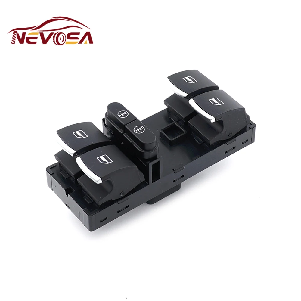 NEVOSA For VW Sharan 2011-2016 Touareg Touran For Seat Alhambra 7P6959857 Power Window Control Switch Lifter Button