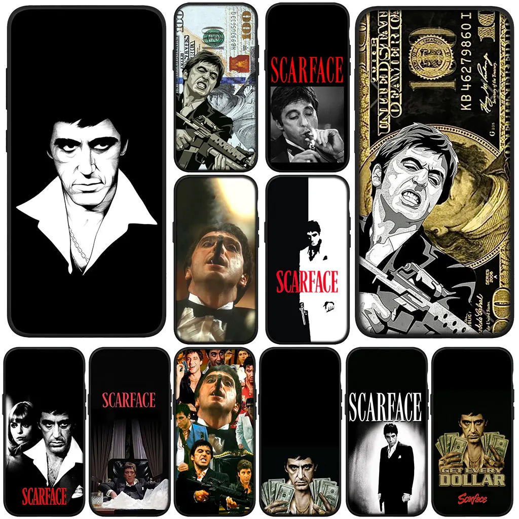 Чехол для телефона Scarfaces Al Tonys Pacinos Montana для Samsung Galaxy A56 A26 A36 A10 A04 A20 A30 A31 A32 A50 A51 A52 A53 A33 A12 A14