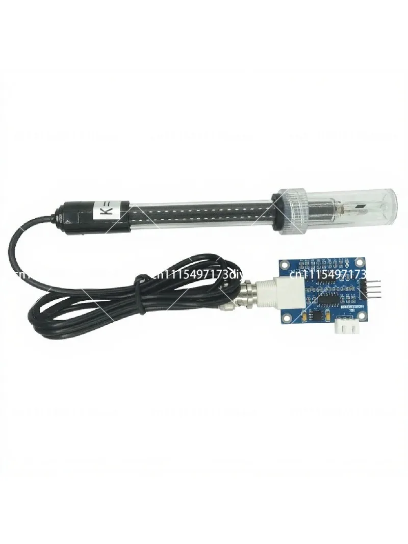 Water Conductivity Sensor K=1 EC Measurement Module for Arduino STM32 51