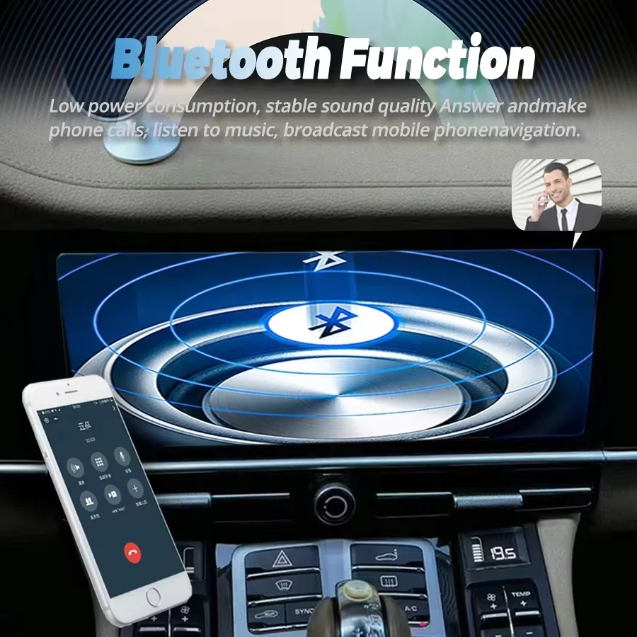 Upgraded Interactive Dual Screen For Porsche Panamera 2010-2017 Intelligent System Navigation GPS Car Multimedia Player CarPlay