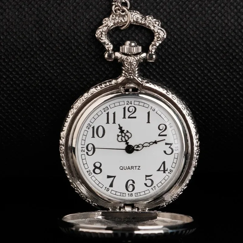 خمر الفضة الماسونية رمز كوارتز ساعة الجيب رائعة خمر قلادة قلادة سلسلة ساعة مجوهرات هدية للرجال النساء