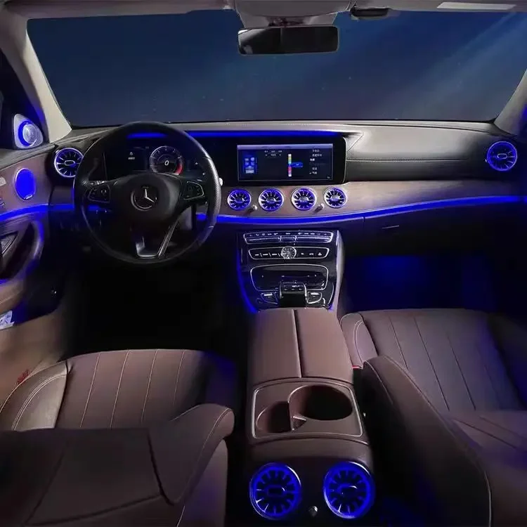 

Suitable for e300l air outlet atmosphere light modification w213 E-class speaker cover e-class rotating tweeter
