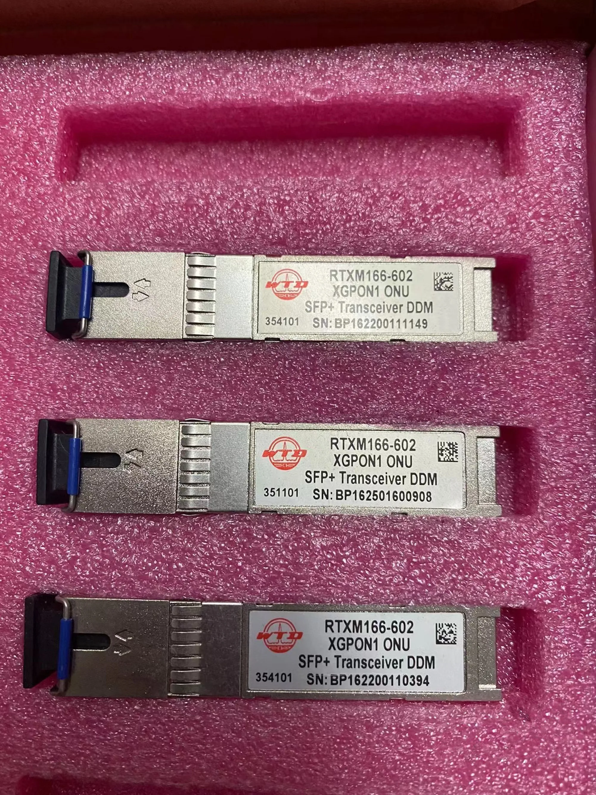 WTD SFP+ GPON 10G ONU Fiber Optical Module DDM/RTXM166-602 XGPON1ONU Transceiver