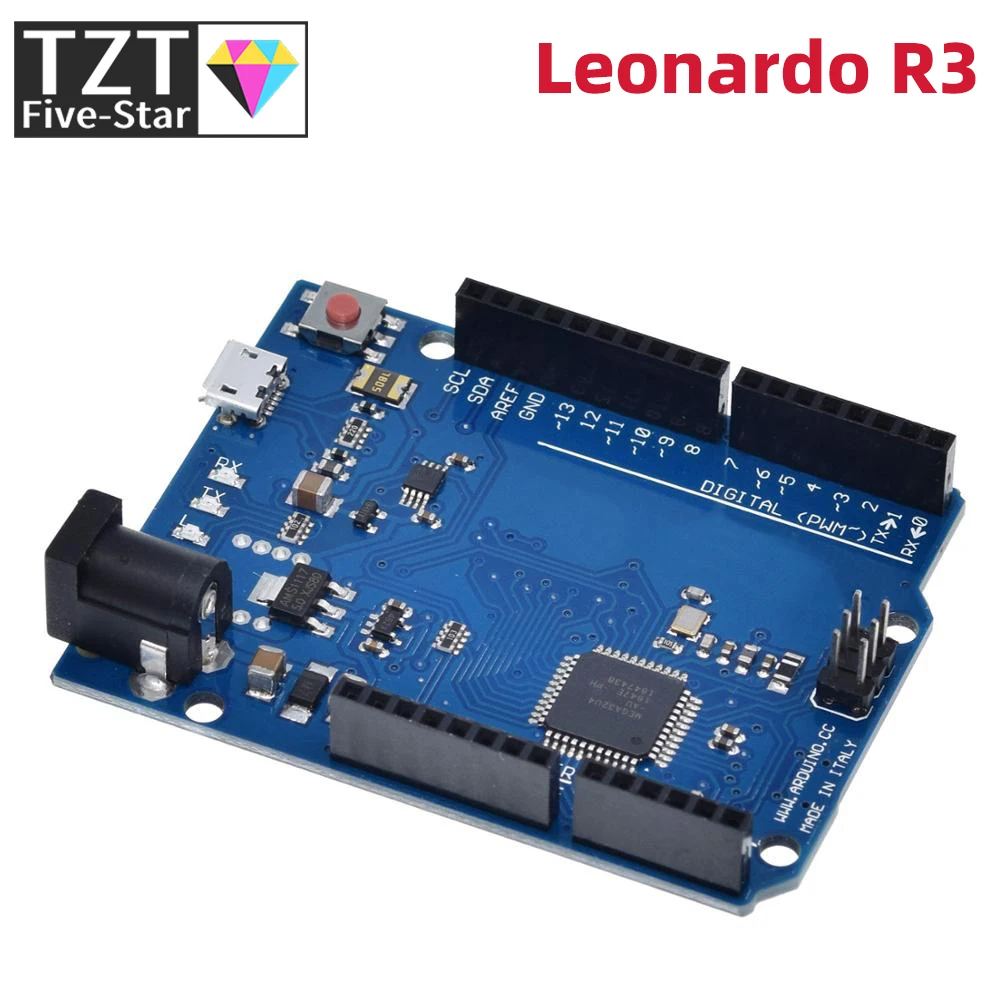 TZT Leonardo R3 Development Board + USB Cable ATMEGA32U4 For Arduino ...