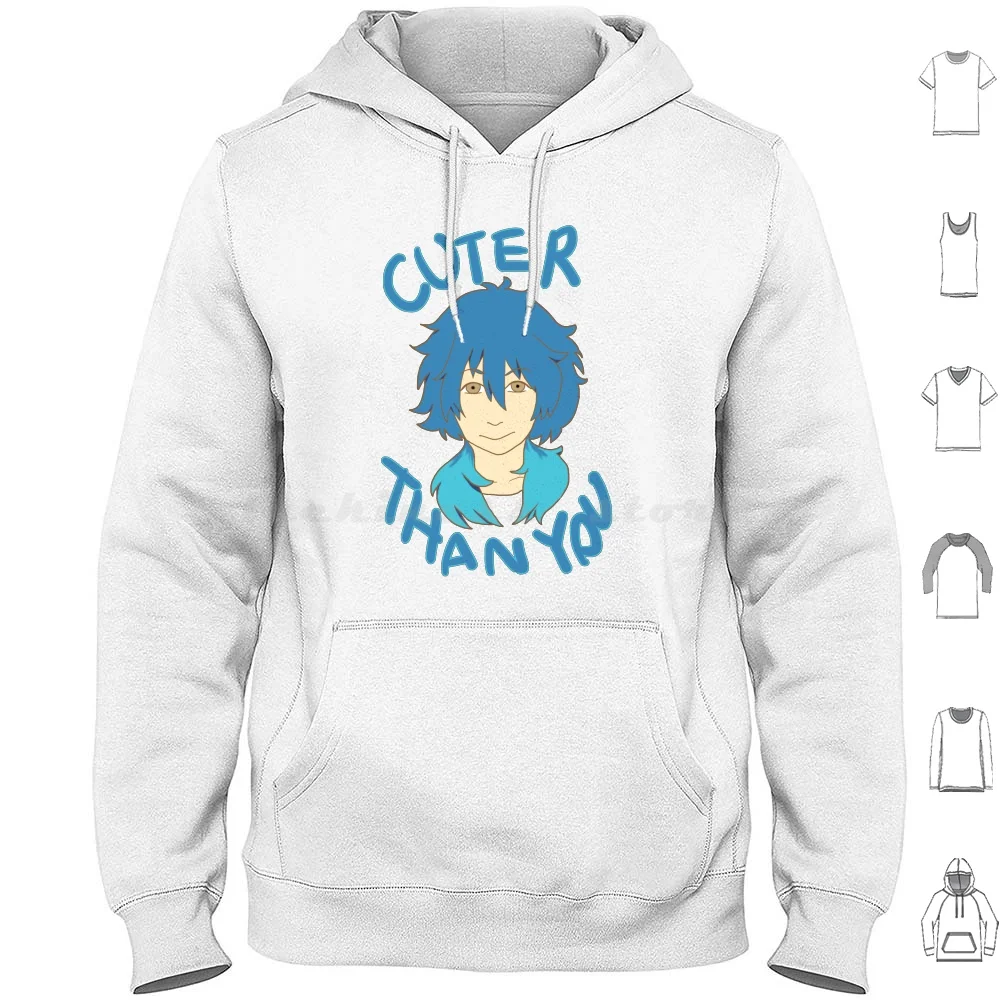 

Cuter Than You Hoodies Long Sleeve Aoba Seragaki Dmmd