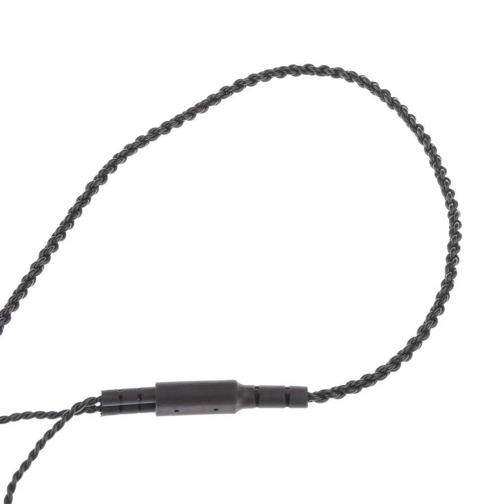 كابل صوت لسماعات الأذن مقاس 3.5 ملم وسلك مضفر لسماعات الرأس #4