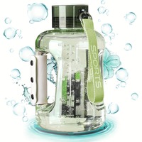 1.5L/57oz Hydrogen Water Bottle Advanced SPE/PEM Technology, Leakproof, Portable, 2500PPD Pure Hydrogen Rich Concentration