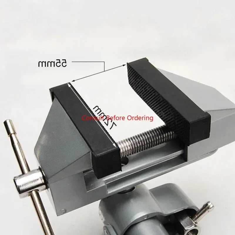 ขาตั้งสว่านแบบหนีบ พร้อมที่จับสว่านไฟฟ้า อุปกรณ์เสริมสำหรับเครื่องเจียรขนาดเล็ก แบบหมุนได้