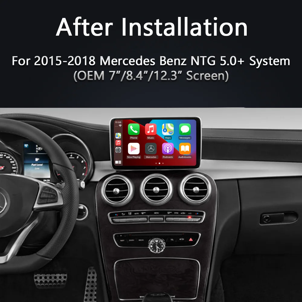Carplay upgrade module for Mercedes benz Original screen