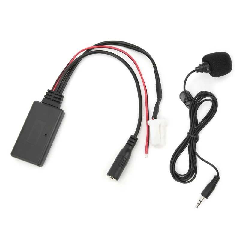 In Car Wireless Music Adapter Cable For Handfree Calls, Stereo And Communication