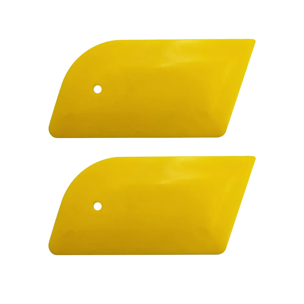 

2Pcs Car Wrapping Vinyl Application Tool Window Foil Film Tinting Edge Tucking Squeegee Detailing Hand Scraper A71