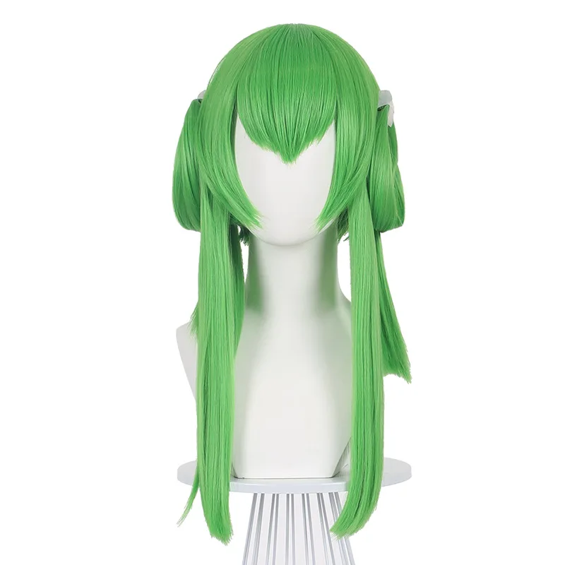 Rebel Lelouch Cosplay Wig Grass Green Style Realistic Scalp Top Specially Mixed Color