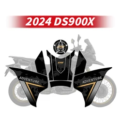 For VOGE DS900X 900DSX Fuel Tank Area Protection Stickers Kits Of Motorcycle Accessories Decoration 3M Back Glue Refit Decals