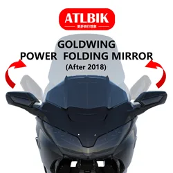 Goldwing-折りたたみ式電動ミラー,2018/2019/2020/2021/2022/2023/2024 GL1800