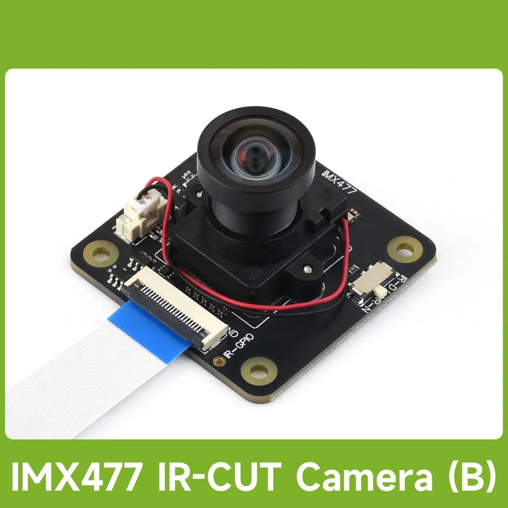 IMX477 IR-CUT 12.3MP Camera (B), Applicable For Raspberry Pi / Jetson / RDK Series Boards