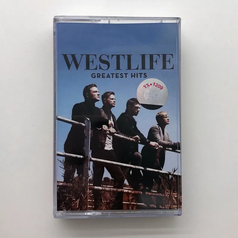 

Кассета с лучшими хитами Westlife, альбом поп-музыки, коллекционная аудиокассета в ретро-стиле, идеальный подарок для фанатов