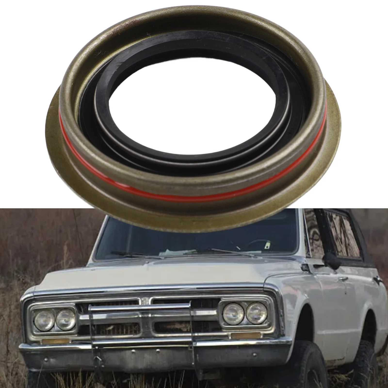 Rear Differential Seal Replacement Oil Seal Differential Gasket Pinion Seal Rear Placement Fits Specific Models