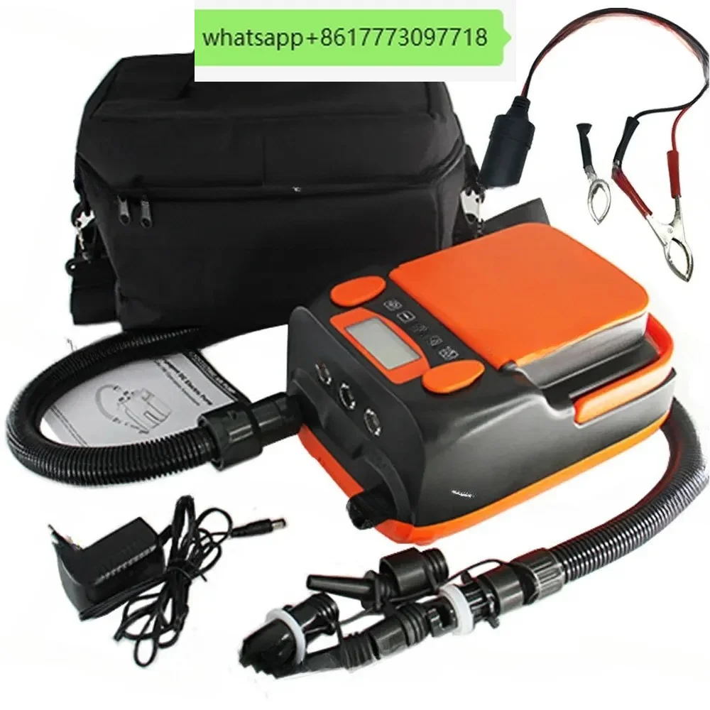DC12V 110W for  Board Air Boat Kayak HT-790 Rechargeable Inflatable Deflatable SUP Pump 6000mAH Electric Air Pump