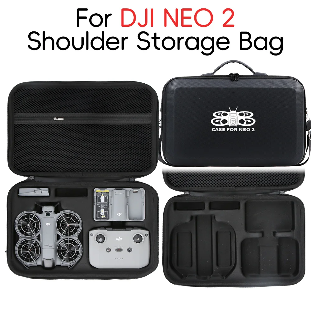 Shoulder Storage Bag For DJI NEO 2 RC N3 Controller Protection Case Portable Box for DJI NEO 2 RC N3 Remote Control Drone Bags