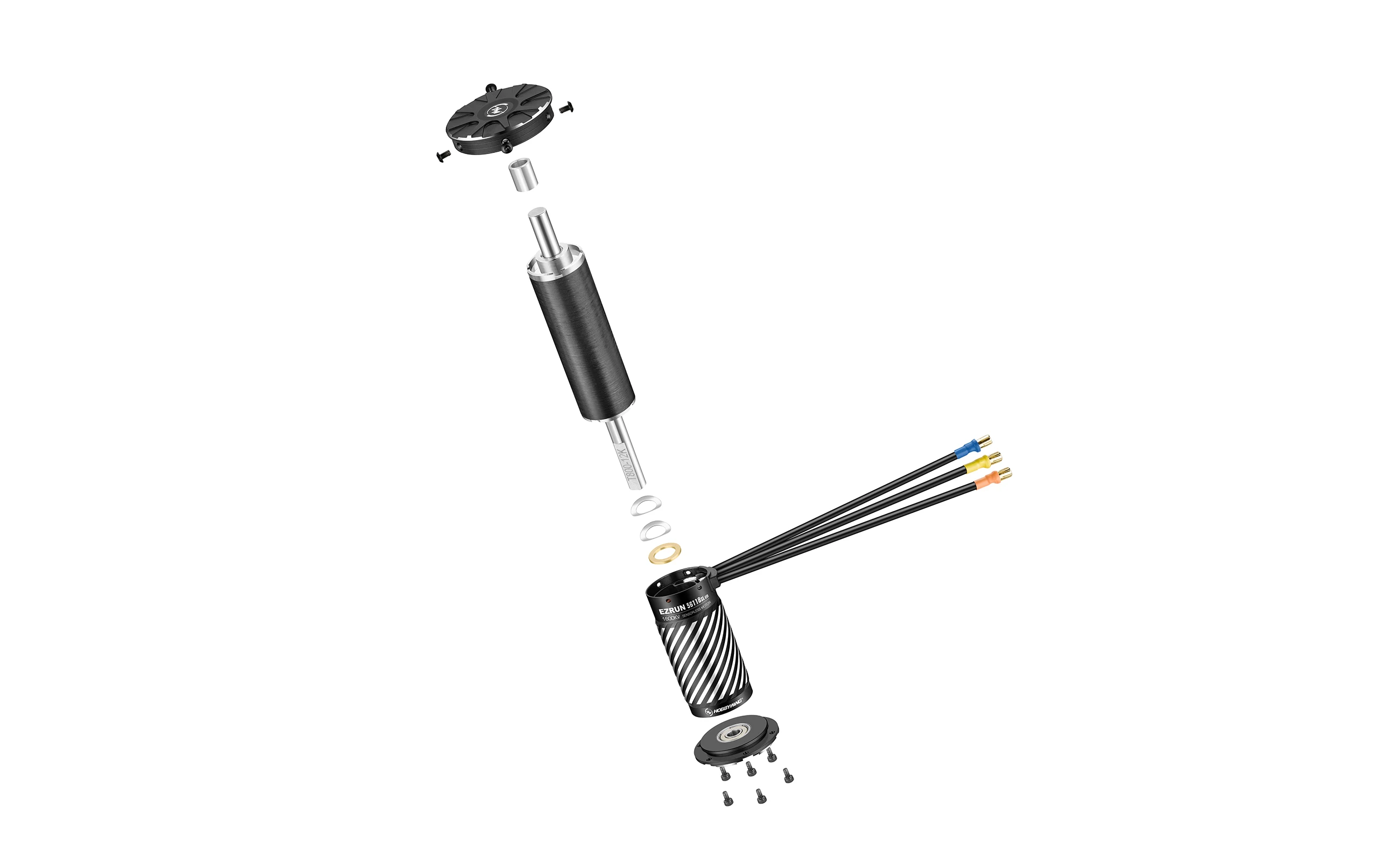 HobbyWing EzRun 56118 SD 650KV/800kv/1100kv Bürstenloser Elektromotor 8-12S LIPO für 1:5 RC ferngesteuerte Fahrzeuge