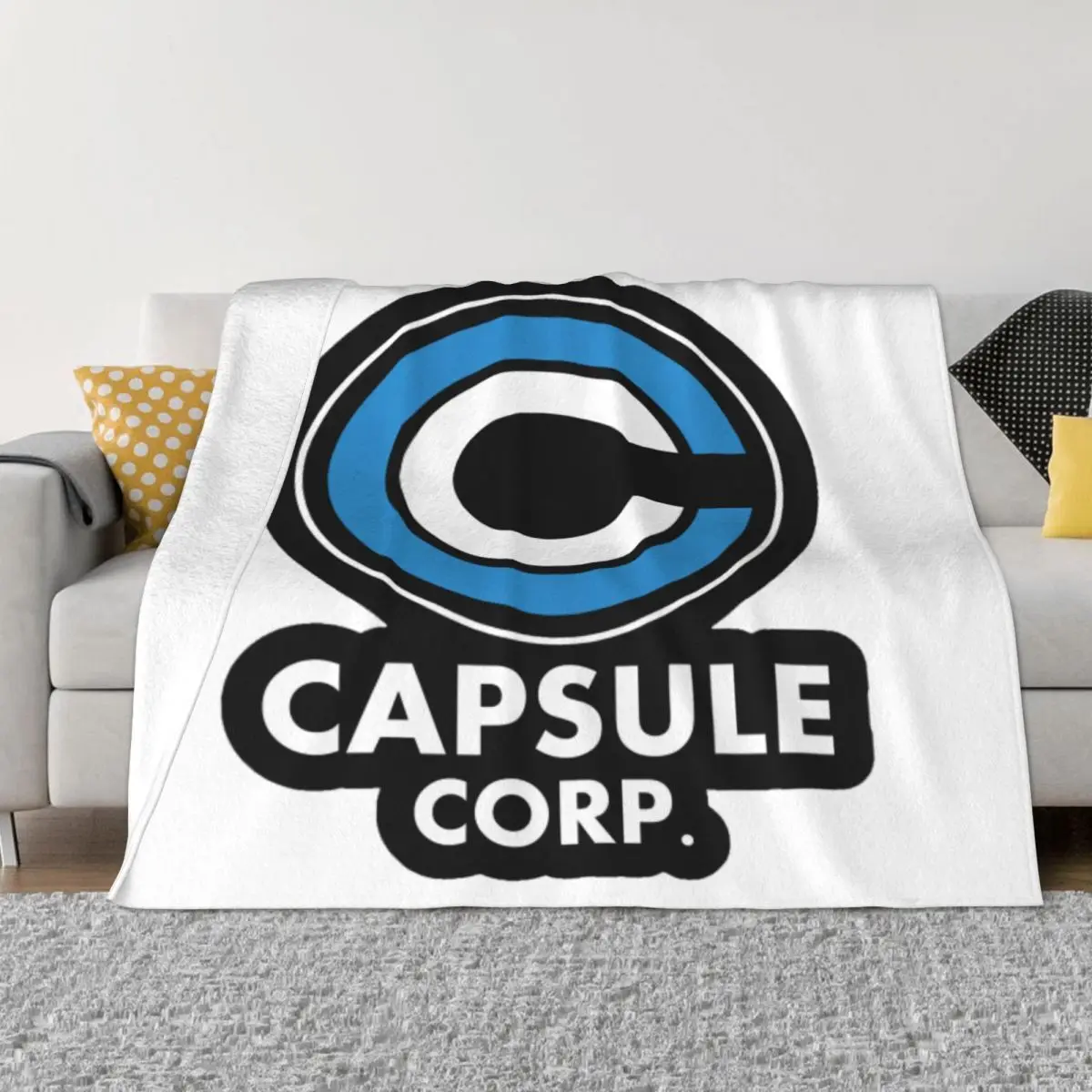 

Capsule Corp 395 Bedroom Knee Blanket Blankets & Throws Throw Blanket