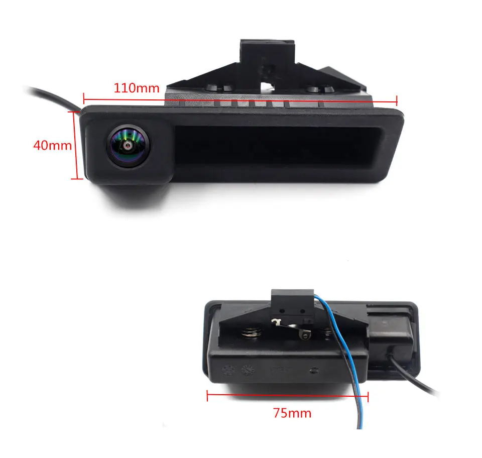 Smartour AHD 1080P Auto-Rückfahrkamera für BMW E60 E39 E90 E82 E61 X1 E84 X5 E70 E92 E91 3/5 Serie E88 E93 X6 Rückfahrkamera – Detail 1