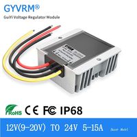 DC DC Boost Module 12V to 24V 5A 8A 10A 15A Step Up Converter 9-20V to 24V 360W Boost Converter 12V to 24V Boost Converter