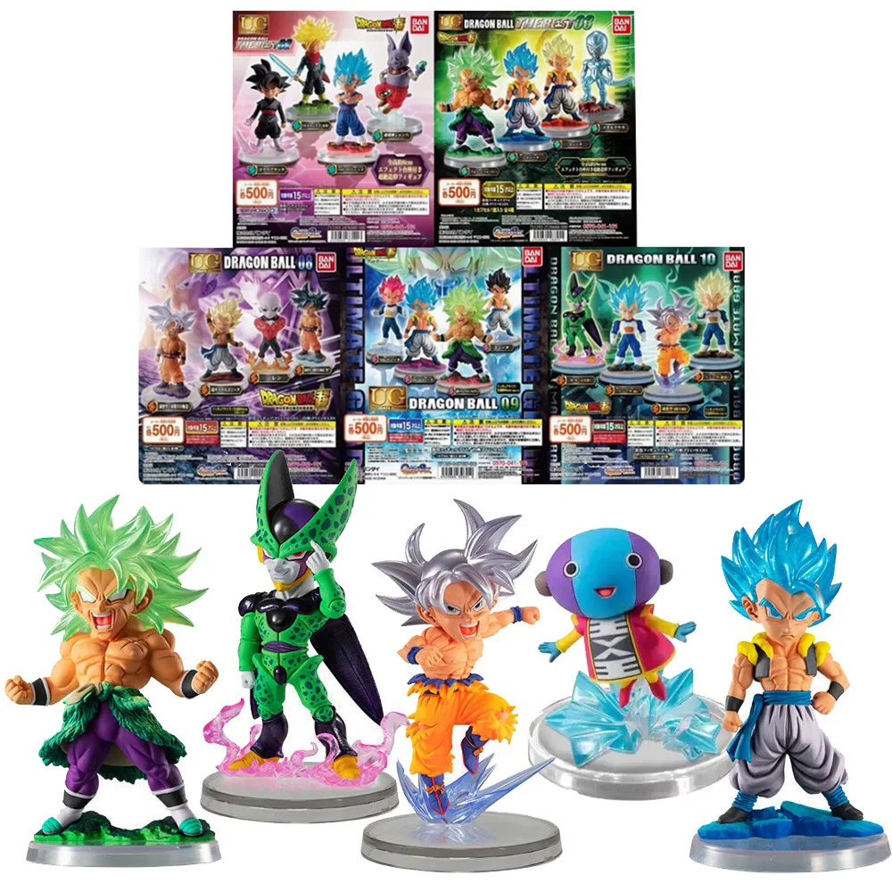 

Four Core Characters High-Restoration Details PVC Material, Dragon Ball Gashapo n Figurine, Anime Fan Collectible Set Gift Toy