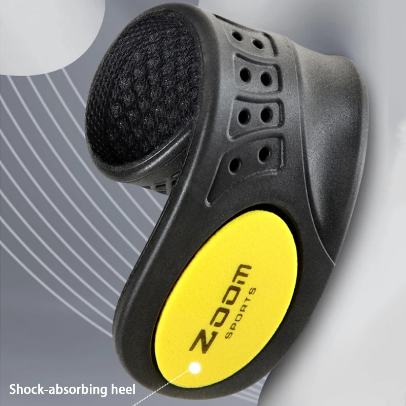 Zoom Sport-Einlegesohlen, stoßdämpfende, gepolsterte Einlage, atmungsaktive, antibakterielle Einlegesohle für Laufen, Wandern und den täglichen Gebrauch, 1 Paar/2 Paar