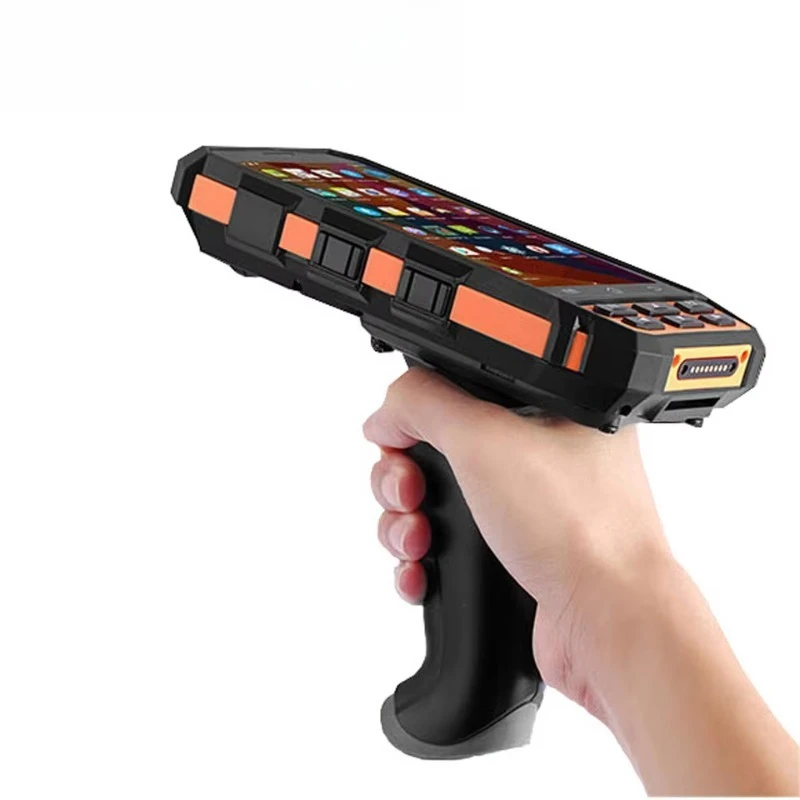 Wireless Portable Android 10 Handheld PDA 1D 2D QR Code Inventory Scanner 4GB Memory Capacity IP68 NFC WiFi Industrial Rugged