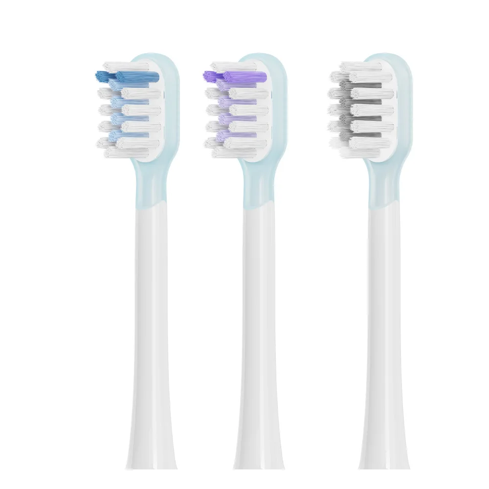 4 Pcs For Laifen Full Range Replacement Electric Toothbrush Heads Cleansing & Brightening Type / Sensitive Type