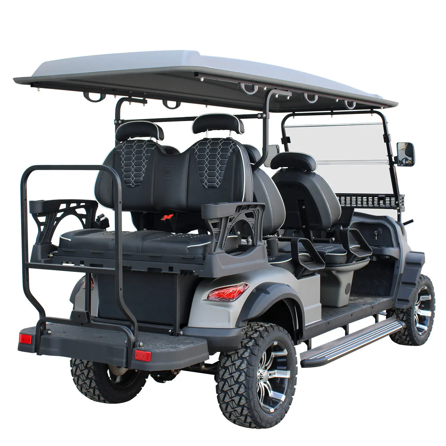 MMC High Quality off Road Club 4 6 8 Seater 60v Lithium Battery 4 Wheel 120km Traveling Range Electric Golf Cart Buggy