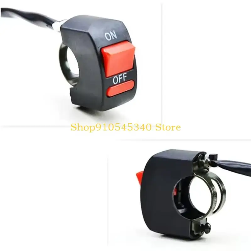U2JA Motorcycle Electric Bike Switches Fast Mount Design Anti Corrosion for Riding