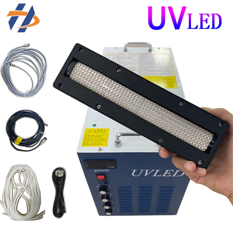 

UVLED Screen Printing, Inkjet, Coding, Dispensing, Medical Ink Drying Curing Lamp, UV Flatbed Printer Water-Cooled Light 20025