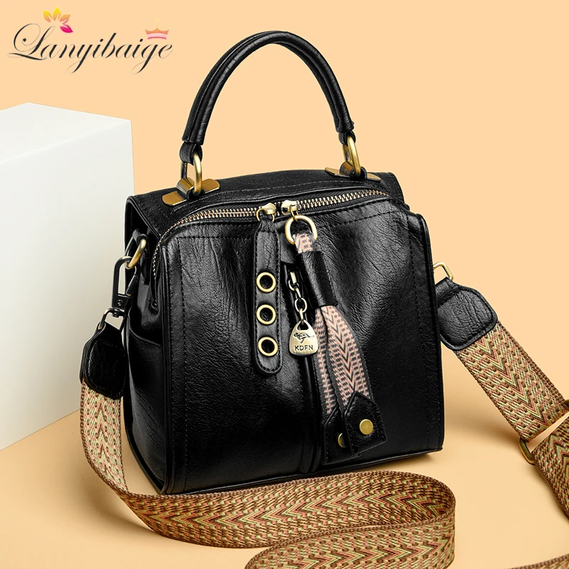 

Cow Leather Women Messenger Bag New Genuine Leather Shoulder Handbag Designer Luxury Bag Female Tote Ladies Crossbody Sac A Main