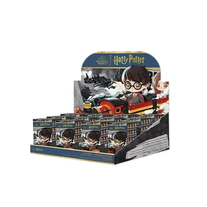 

100% Original Harry Potter Heading to Hogwarts Series Blind Box Toys Kawaii Surprise Guess Figure Home Model for Girls Gift