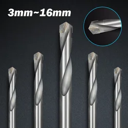 1/2/10Pcs 3mm - 16mm Twist Drills HSS Drill Bits Tungsten Carbide Steel Carbide Drill Bit for Stainless Steel
