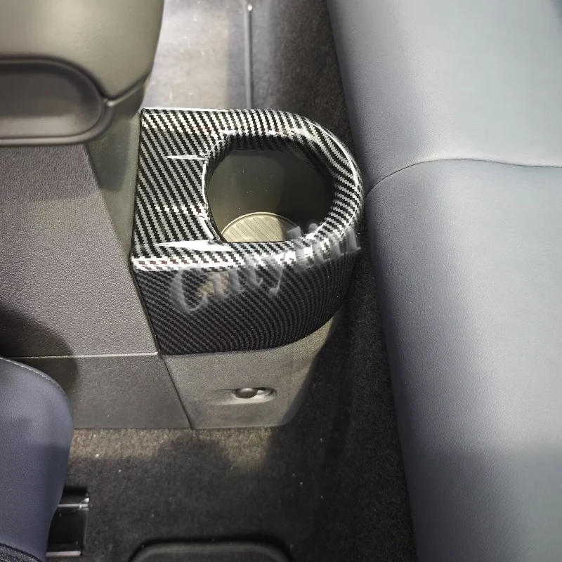 

Для Mini Cooper F65 F66 F67 2025: Накладки из карбона на кнопки стеклоподъемников, панель дверного подлокотника и держатель ручки