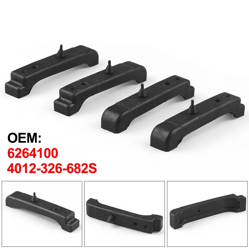 

4012-326-682S 4PCS FOR GM Radiator Mounting Cushions Rubber Support Pads 4 Core Radiator Support Pad Mounting Cushion Replace